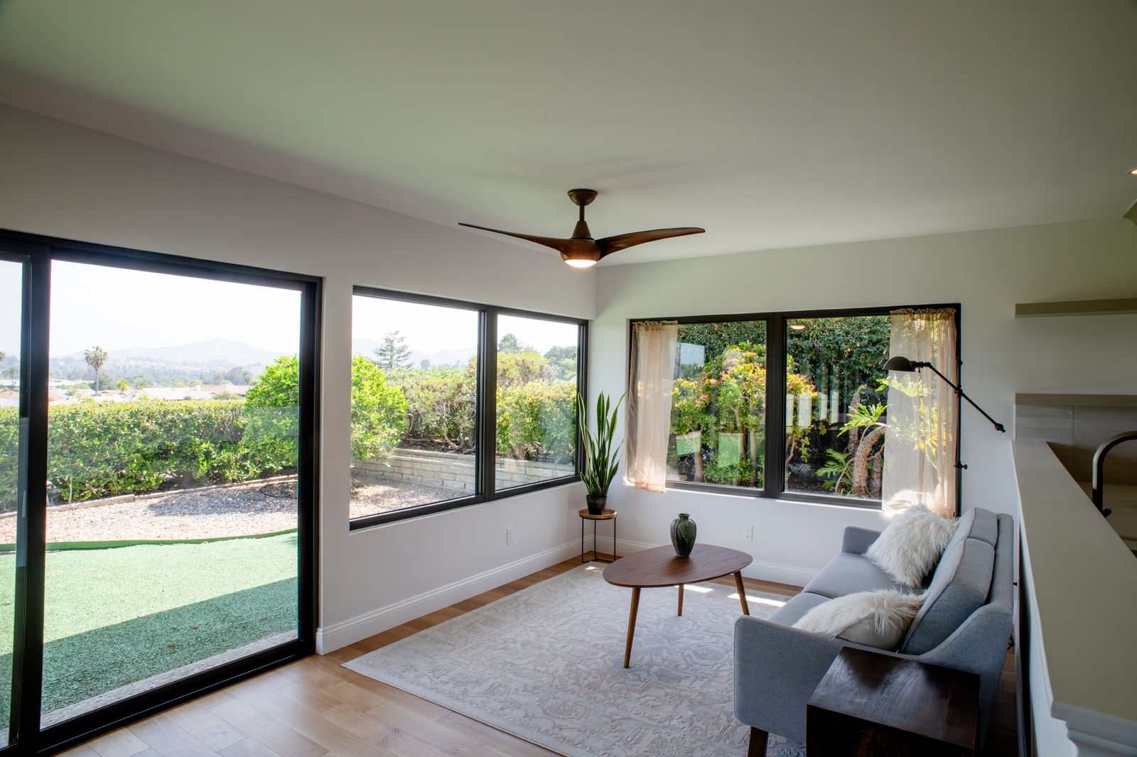 A finished Kaminskiy room addition in Rancho Bernardo, the kind we open to neighbors at an open house