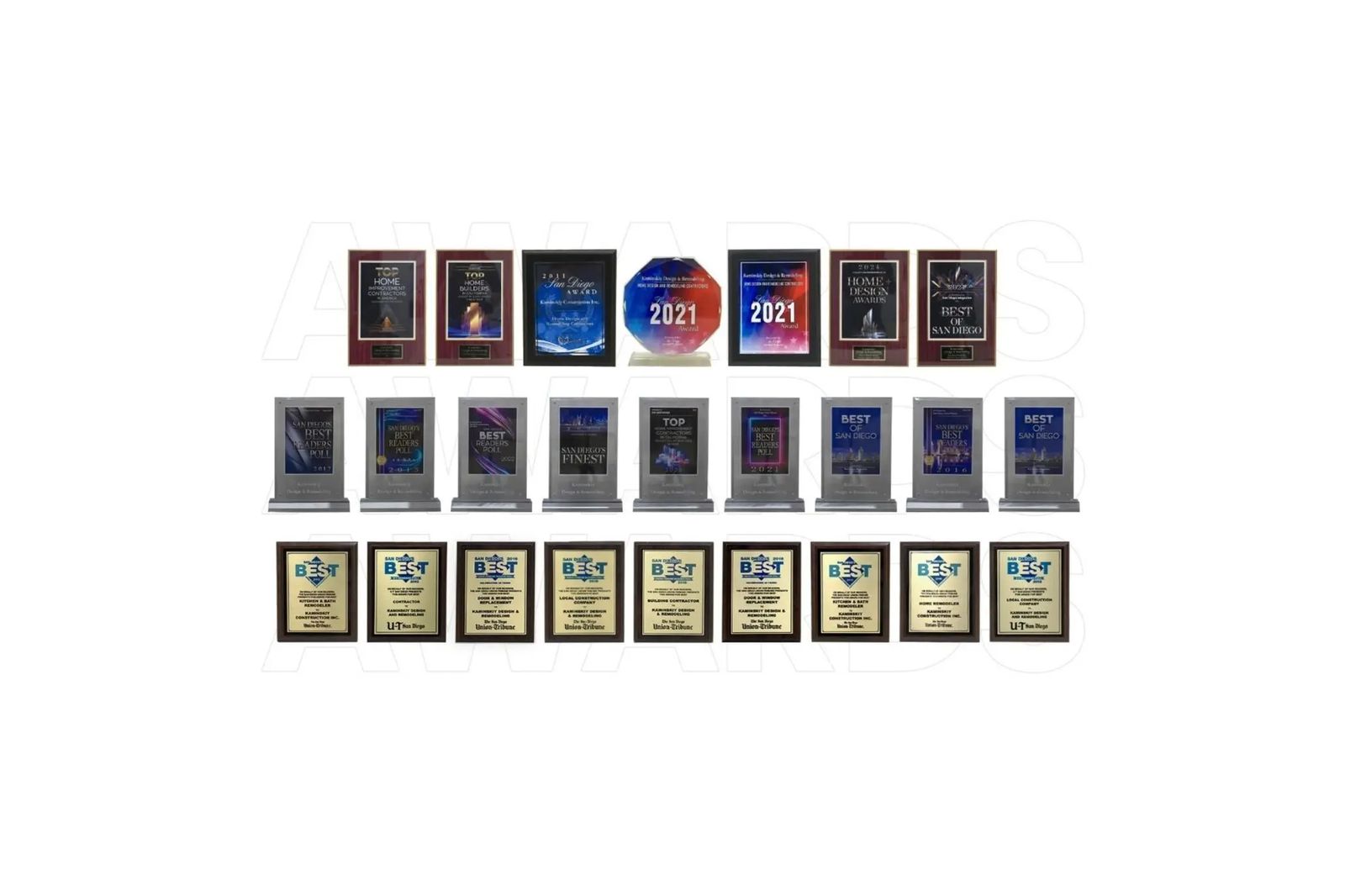 The awards Kaminskiy Design and Remodeling won in 2025