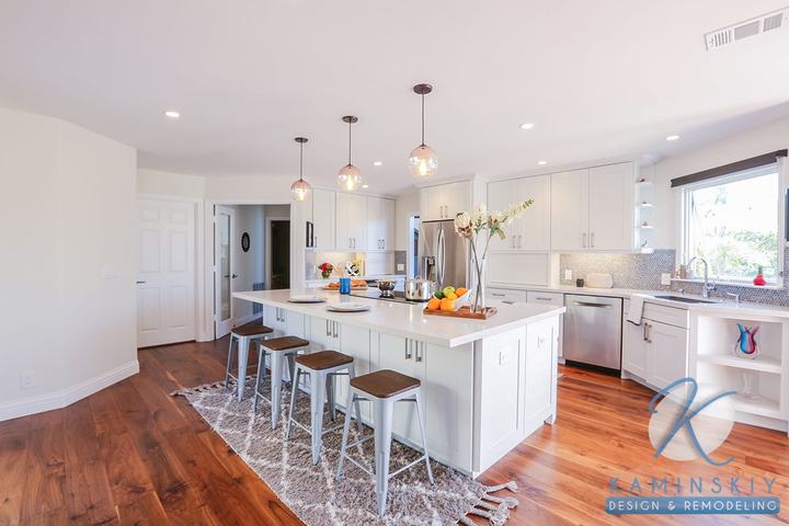 Carlsbad Transitional White Kitchen, photo 1