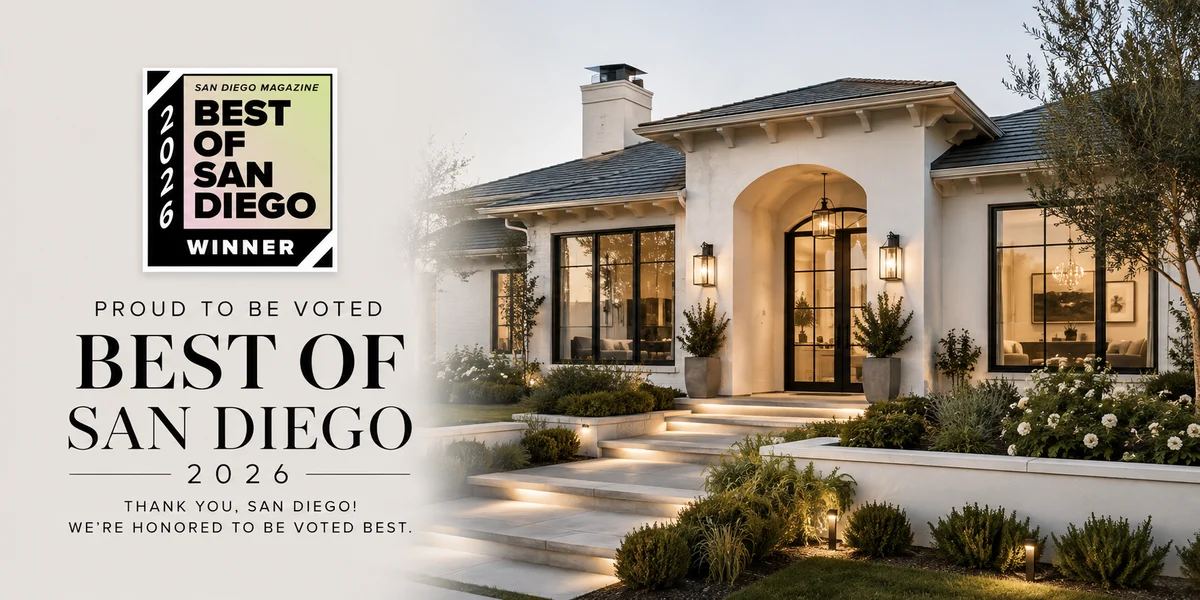 Kaminskiy Design and Remodeling, voted Best of San Diego 2026