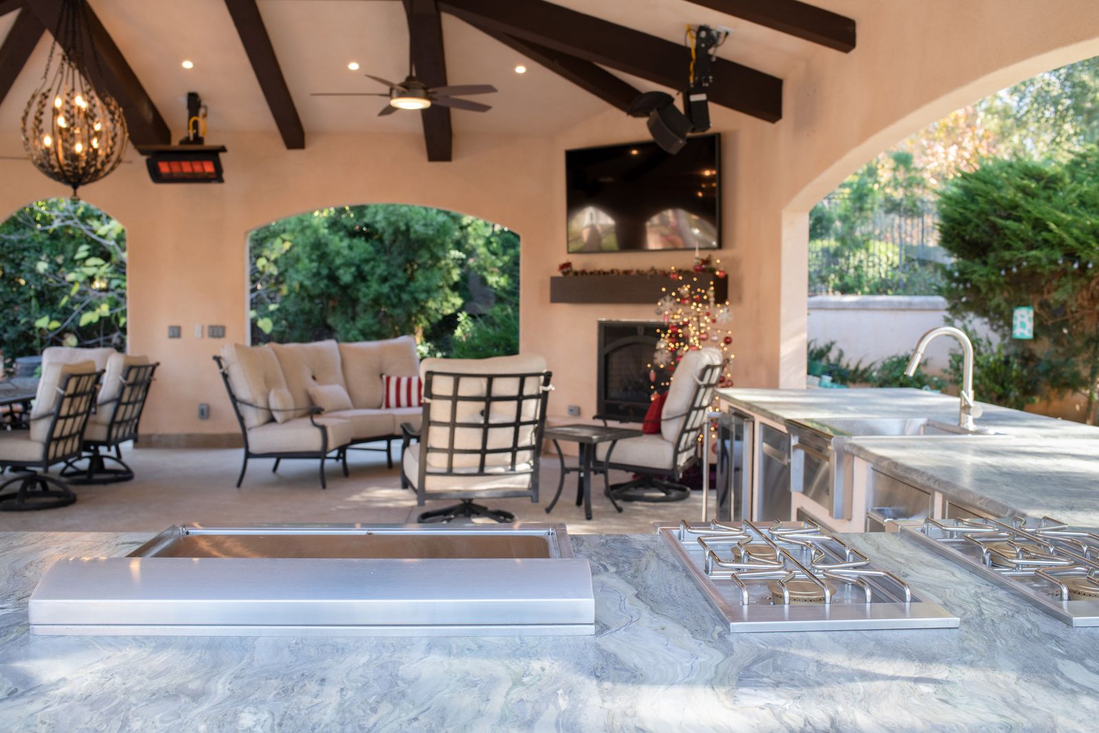 Outdoor Living by Kaminskiy Design and Remodeling in San Diego