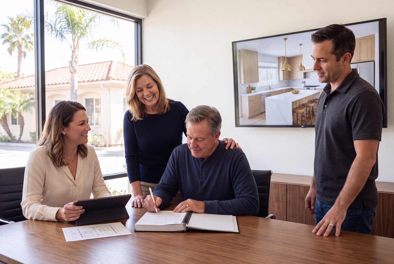 Your new space, rendered and priced