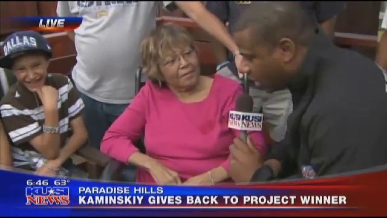 KUSI: Kaminskiy Gives Back: video poster