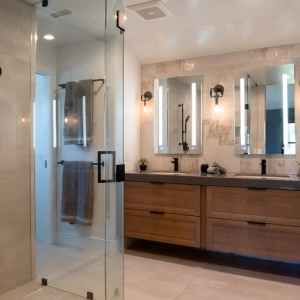 San Diego Contemporary Bathroom Remodel