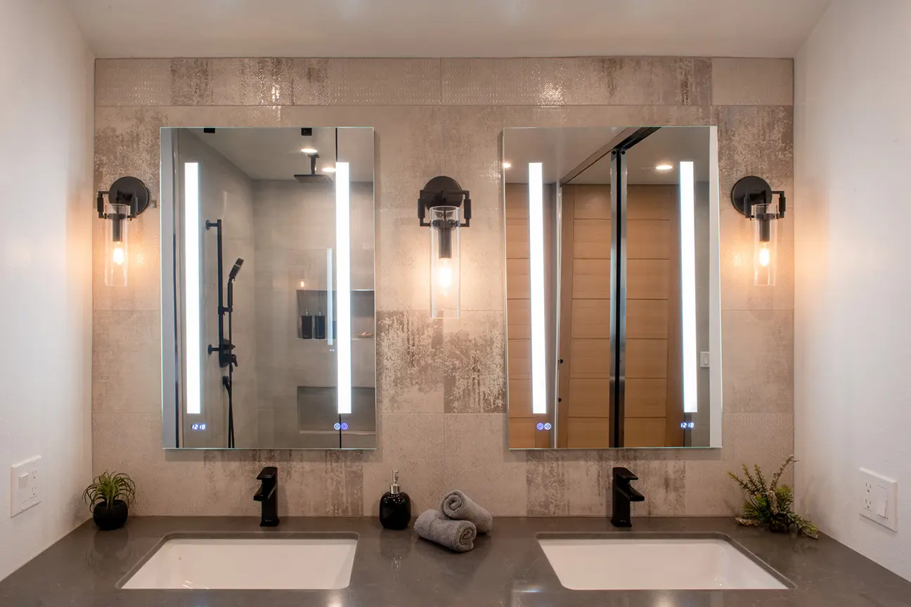 Contemporary Bathroom Vanity Upgrade