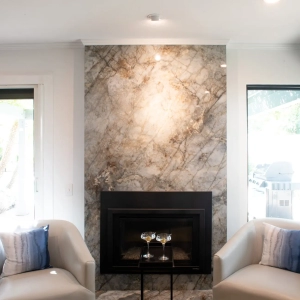 Contemporary Living Room Remodel