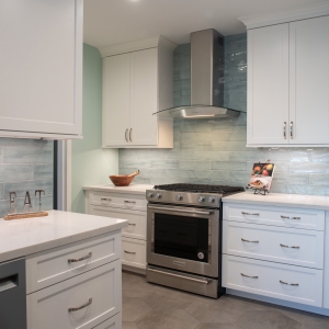Kitchen Upgrade with White Cabinets