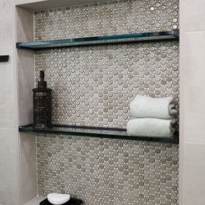 Walk in Shower Storage Ideas