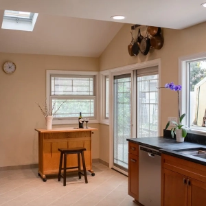 New Kitchen Counter with Undermount Sink
