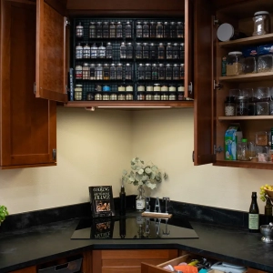 Kitchen Spice Rack Upgrade