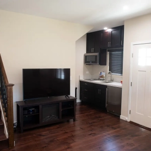 ADU Living Room and Kitchen