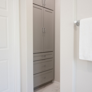 Contemporary Master Bathroom Cabinetry Remodel