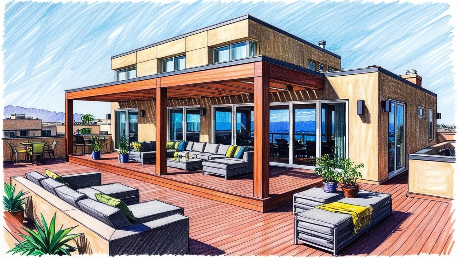 Flat Roof to Rooftop Deck: Design Tips for San Diego Homes