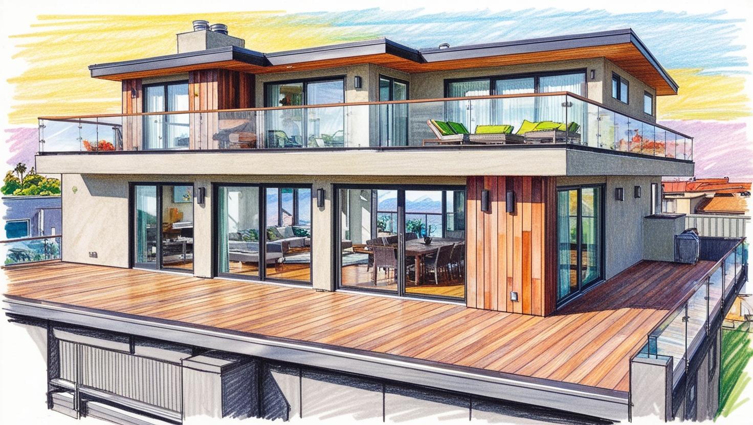Flat Roof to Rooftop Deck: Design Tips for San Diego Homes