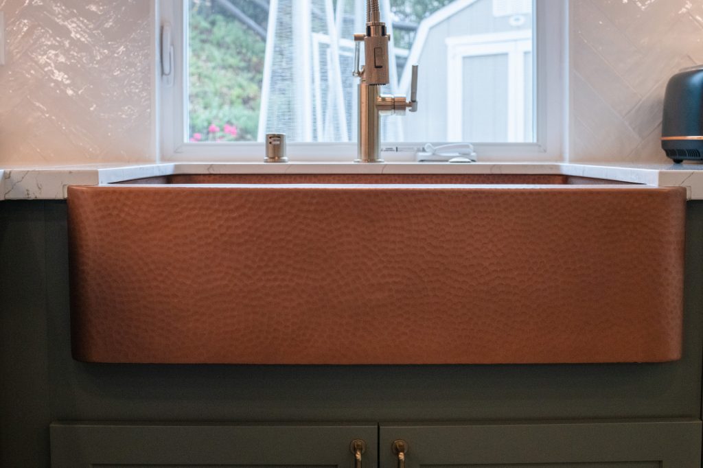 Kitchen Faucet and Sink Close-Up