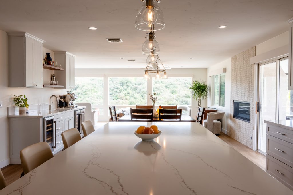 Transitional Open Kitchen Design and Remodeling