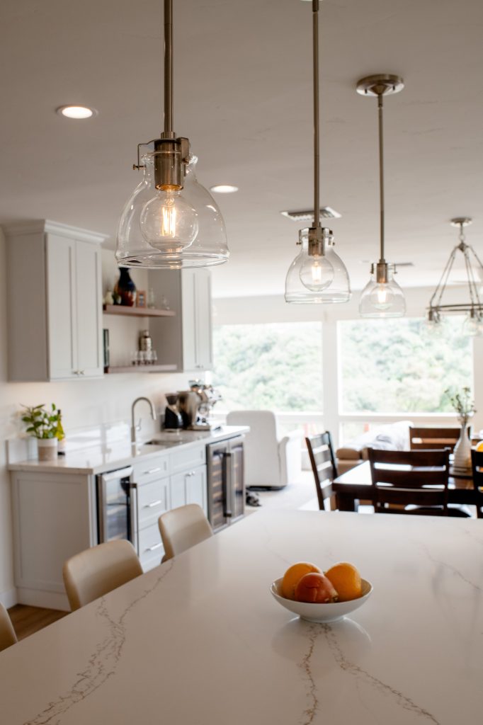 Kitchen Island and Home Bar Remodel