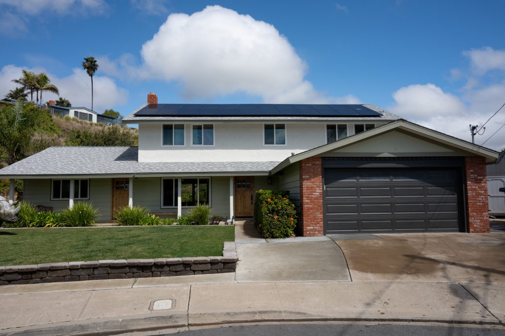 Whole home remodel exterior front