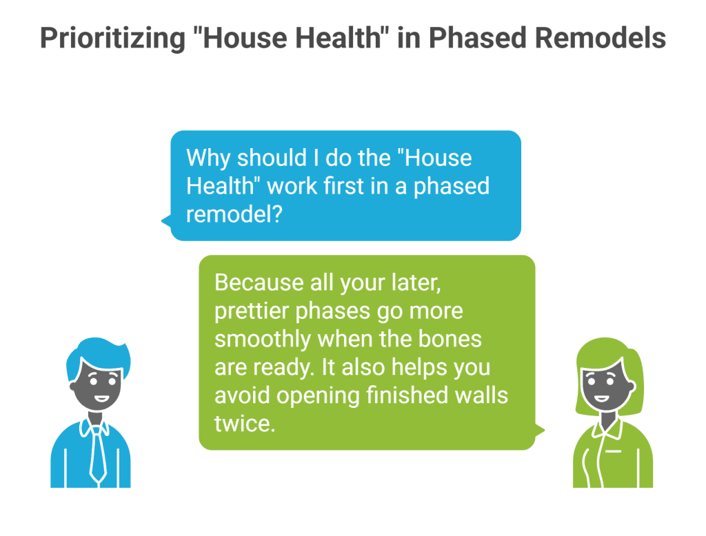 How to phase a whole home remodel