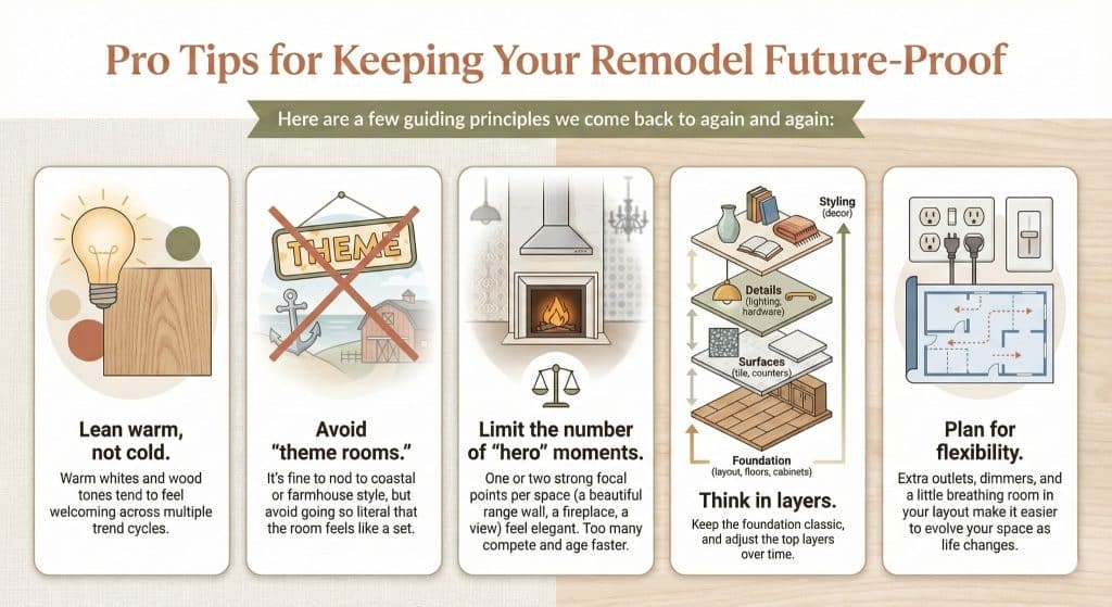 Tips on how to design a timeless home